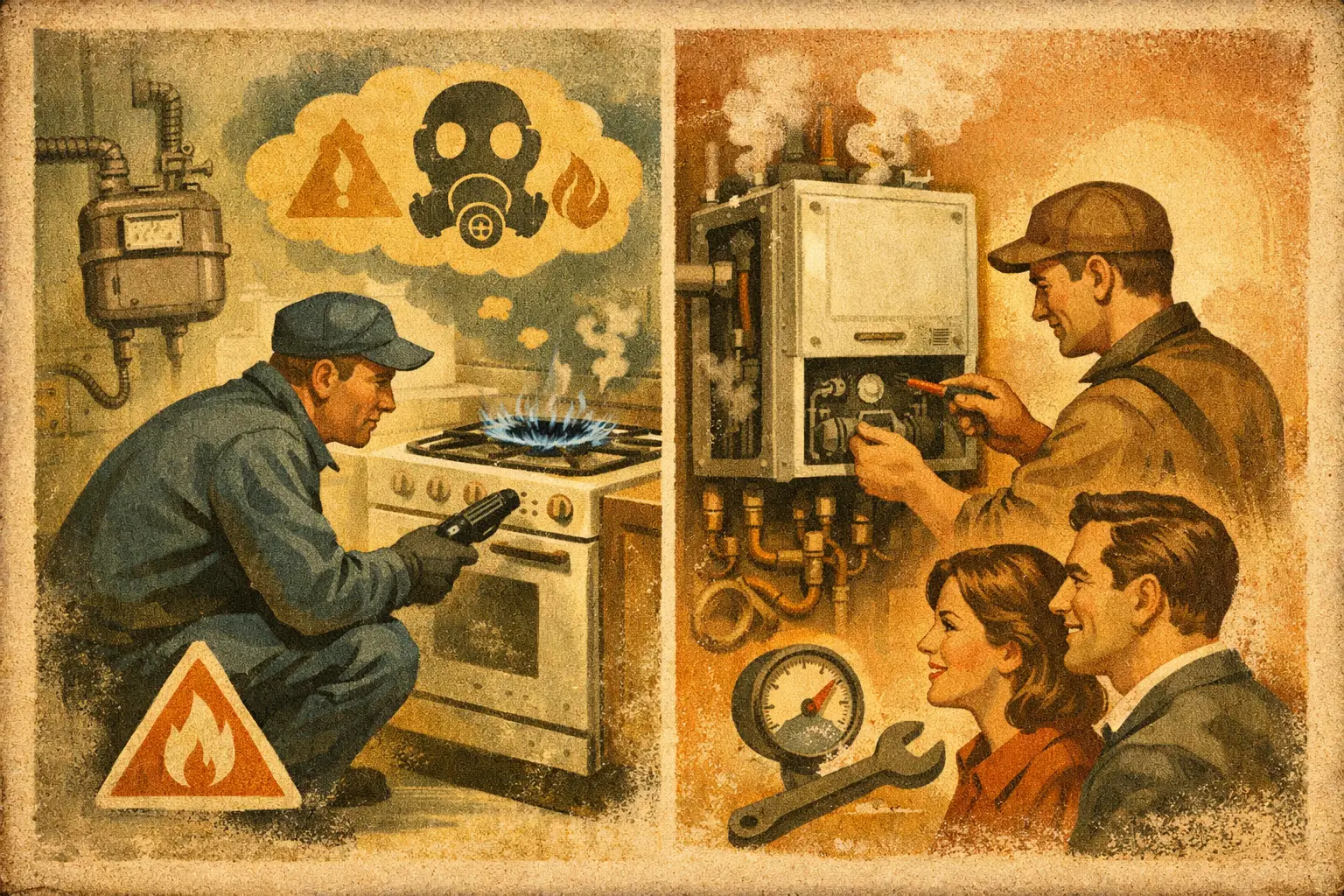Gas Safety Versus Boiler Service Explained