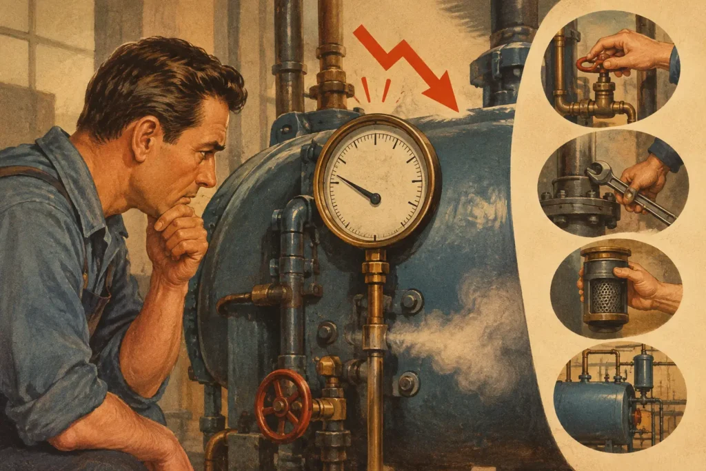 Why Boiler Pressure Drops and What to Do Next